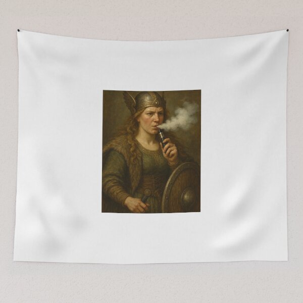 Item preview, Butch Viking Vapes: Smoke Me to Valhalla designed and sold by The Queer Gear Company.