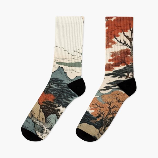 Item preview, Japandi Minimalist Mountain Landscape – Zen Duvet Cover for Calm Bedrooms designed and sold by Josinta.