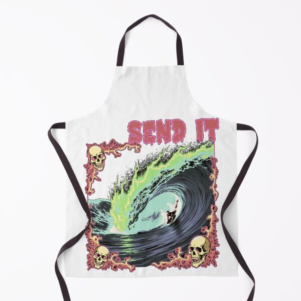 Item preview, Send it Bodyboarding - Retro Horror Slab Vibes designed and sold by Design--Spore.