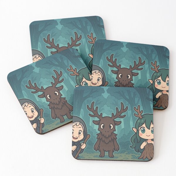 Item preview, Baba Yaga, Leshen and Dryad 07 designed and sold by AIfolklore.