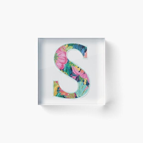 Item preview, Tropical S monogram designed and sold by MendaciousMina.