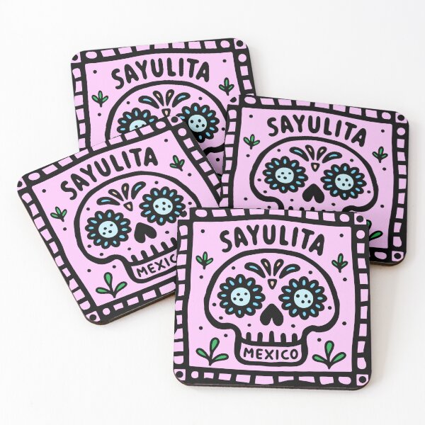 Item preview, Sayulita, Mexico Cute Muerte Skull designed and sold by TheHellSong.
