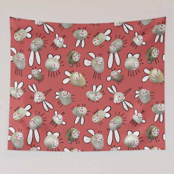 Item preview, Stone bugs designed and sold by Joana Toste.