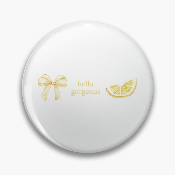 Item preview, Hello Gorgeous – Yellow Bow and Lemon Art designed and sold by artistcamellia.