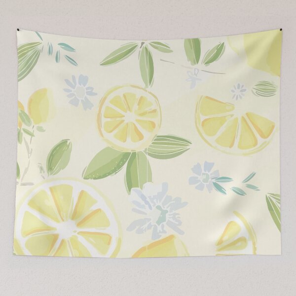 Item preview, Hello Gorgeous – Yellow Bow and Lemon Art designed and sold by artistcamellia.