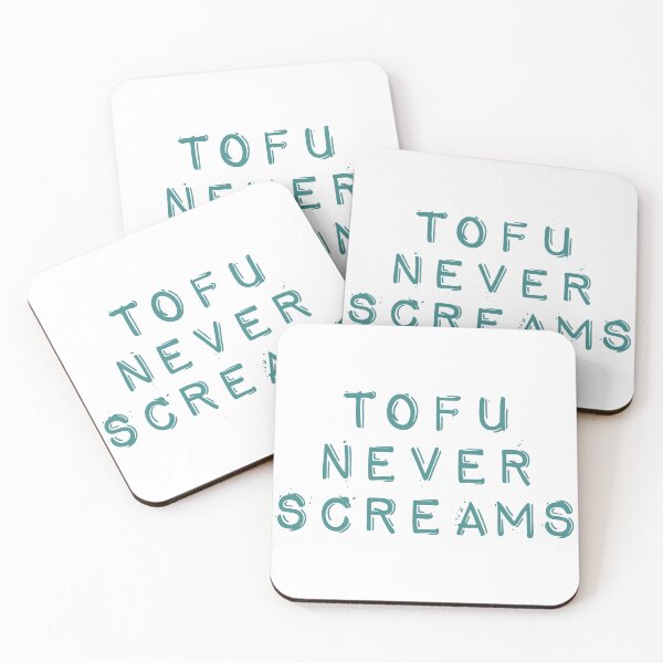 Item preview, Tofu Never Screams designed and sold by Angry Swan Designs.