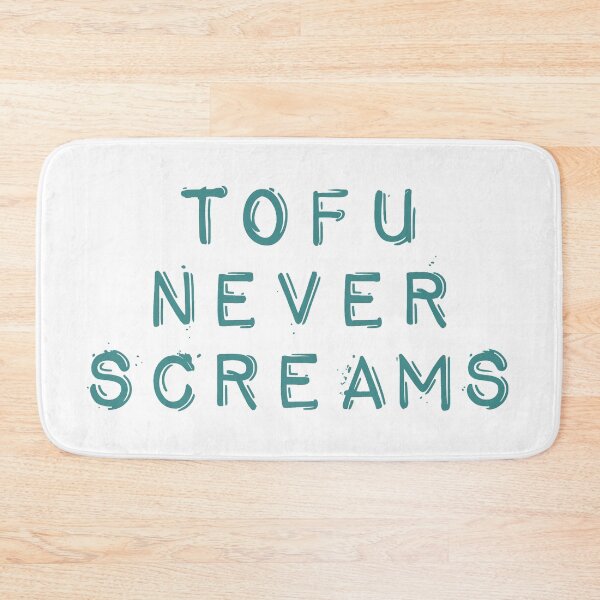 Item preview, Tofu Never Screams designed and sold by Angry Swan Designs.