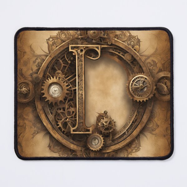 Item preview, Steampunk "I" The Letter "I" designed and sold by Lisie24.