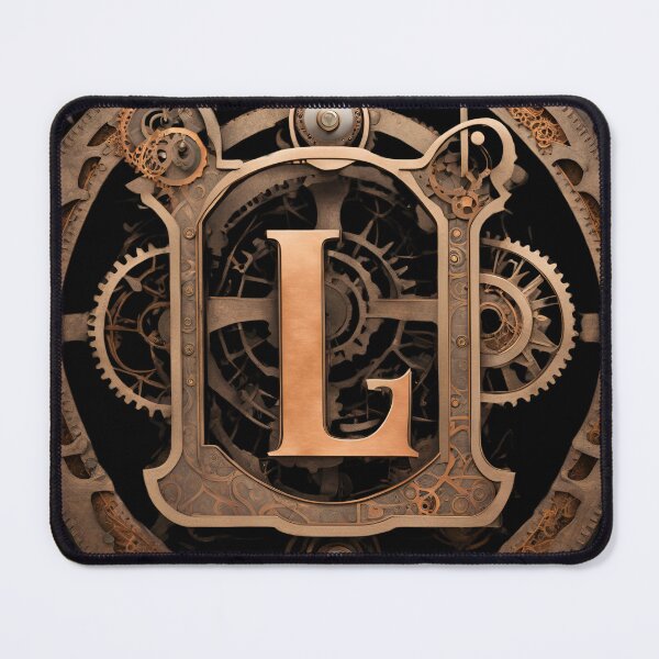 Item preview, Steampunk "L", The Letter "L" designed and sold by Lisie24.