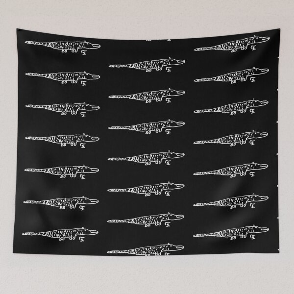 Item preview, cool white alligator designed and sold by Denis Rösler.