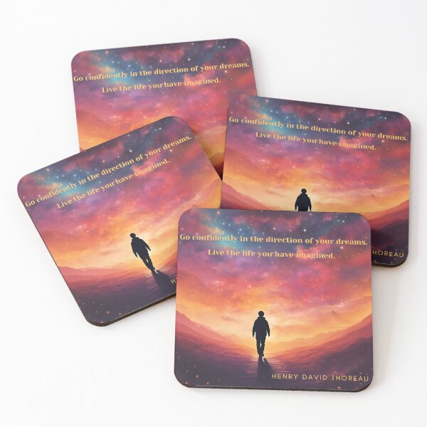 Item preview, Go Confidently in the Direction of Your Dreams.  Live the Life You Have Imagined~Henry David Thoreau designed and sold by Lisie24.