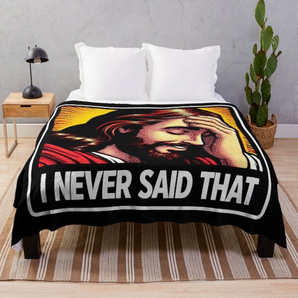 Item preview, Jesus Never Said That designed and sold by plushism.