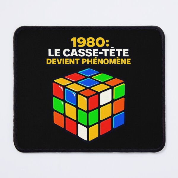 Item preview, 1980 - Puzzle becomes a phenomenon - Vintage 80s style - Retro colorful cube designed and sold by MyGraphixCraft.