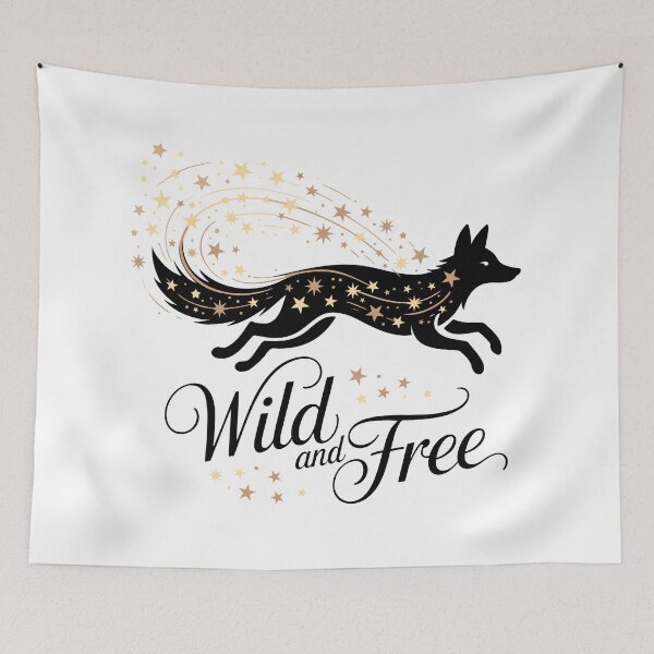 Item preview, Wild and Free Fox. Version 1 designed and sold by ArthousePromos.