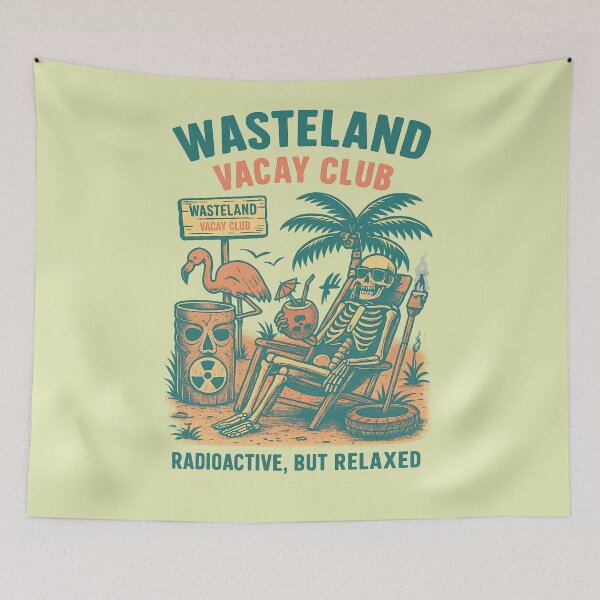 Item preview, Wasteland Vacay Club designed and sold by Nerd Out!.