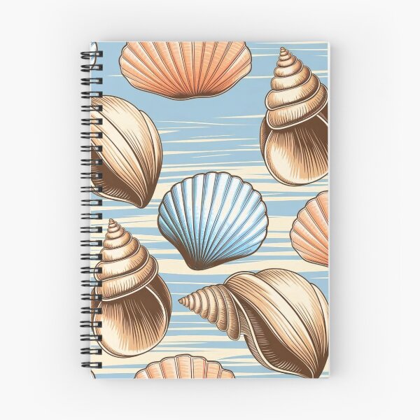 Item preview, Blue Coastal Shells designed and sold by CandyVenom.