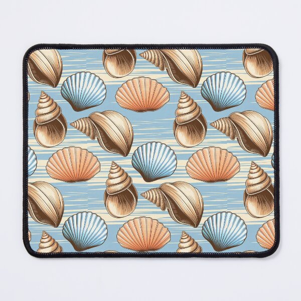 Item preview, Blue Coastal Shells designed and sold by CandyVenom.