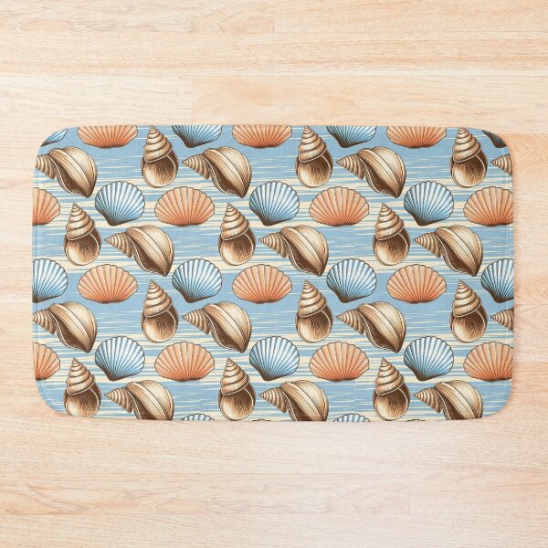 Item preview, Blue Coastal Shells designed and sold by CandyVenom.