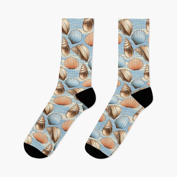 Item preview, Blue Coastal Shells designed and sold by CandyVenom.