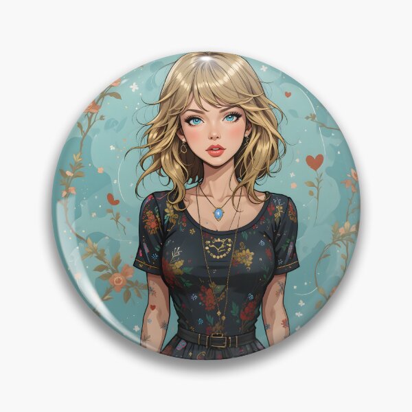 Item preview, Floral Elegance with Golden Locks designed and sold by ART ATTACK ZONE.