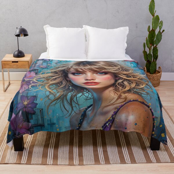Item preview,  Blossoms in Blue with Ethereal Beauty designed and sold by ART ATTACK ZONE.