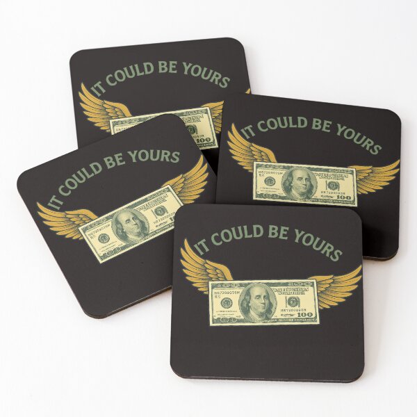 Item preview, Flying $100 Bill with Wings – It Could Be Yours designed and sold by Tadeusz1.