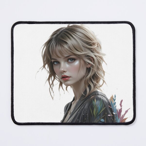 Item preview, Monochrome Woman with Floral Attire designed and sold by ART ATTACK ZONE.