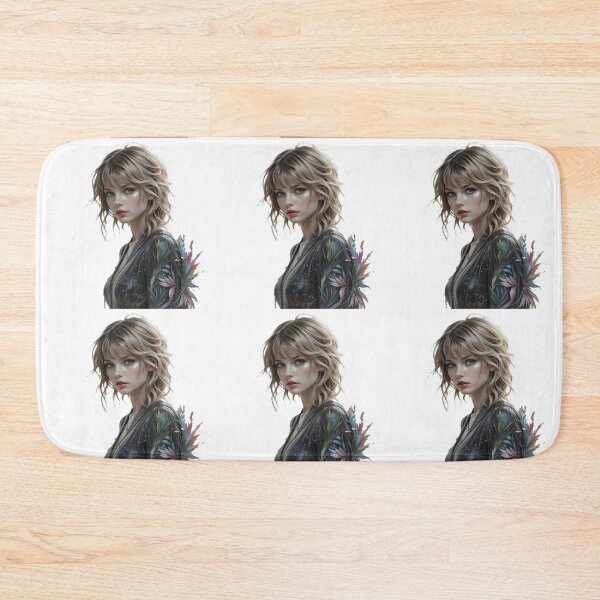 Item preview, Monochrome Woman with Floral Attire designed and sold by ART ATTACK ZONE.