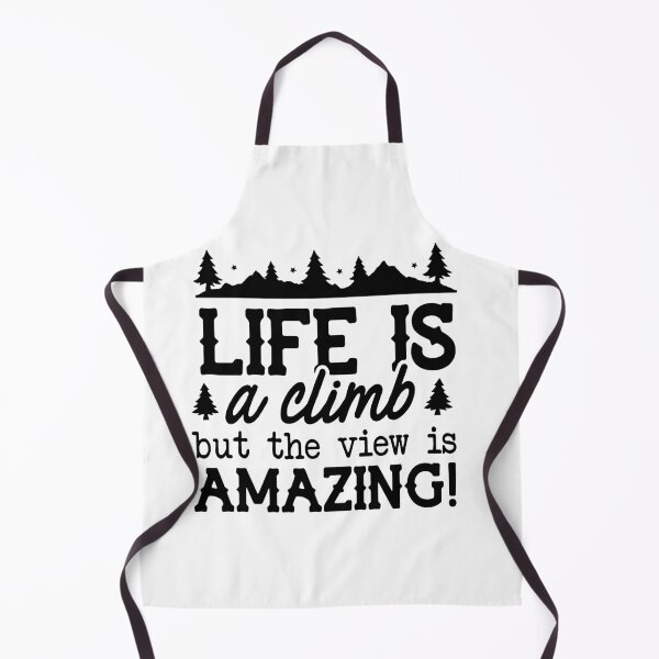 Item preview, Life is Climb Hiking Quote designed and sold by liwetjuice.