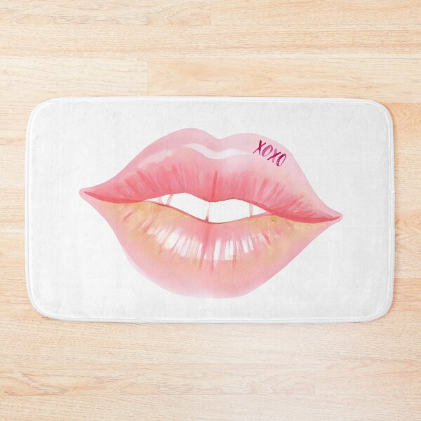 Item preview, Watercolor Pastel Lips Sticker | Trendy Soft Glam Design for Crafters & Print Projects designed and sold by mimicrafts516.