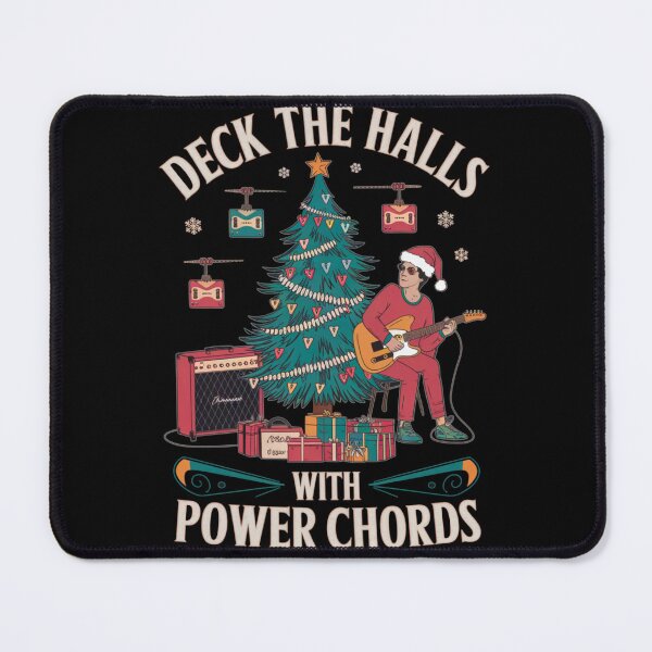 Item preview, Deck The Halls With Power Chords! designed and sold by Buntrockstore.