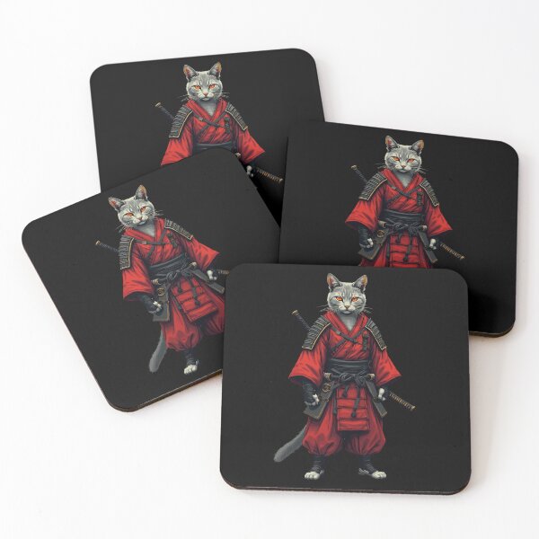 Item preview, Samurai cat designed and sold by Danh Style.