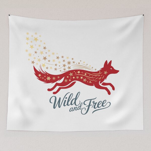 Item preview, Wild and Free Fox. Version 2 designed and sold by ArthousePromos.