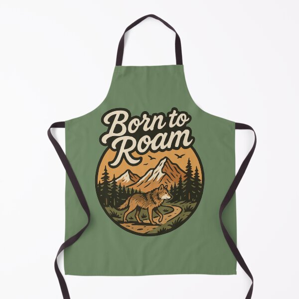 Item preview, Mountain Wolf Born to Roam designed and sold by ALW951.