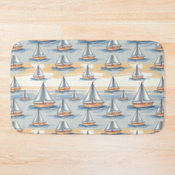 Item preview, Blue Coastal Nautical designed and sold by CandyVenom.