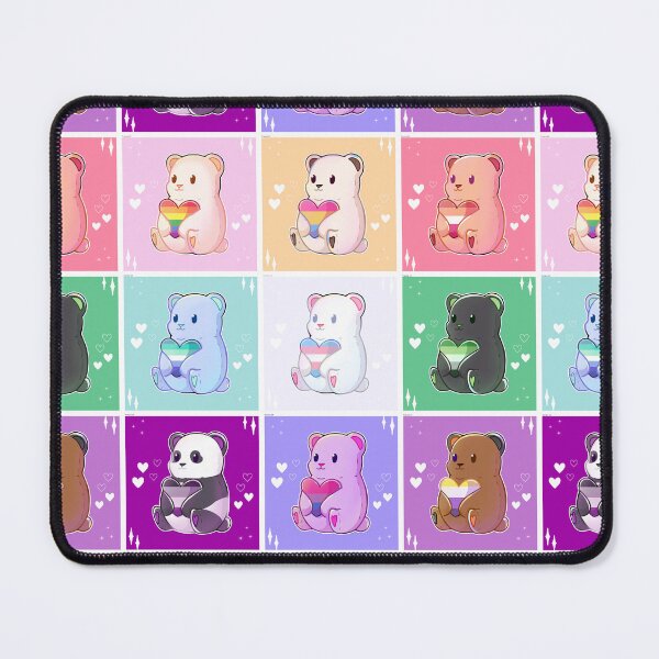 Item preview, Pride Heart Bears Illustration Set designed and sold by franzieart.