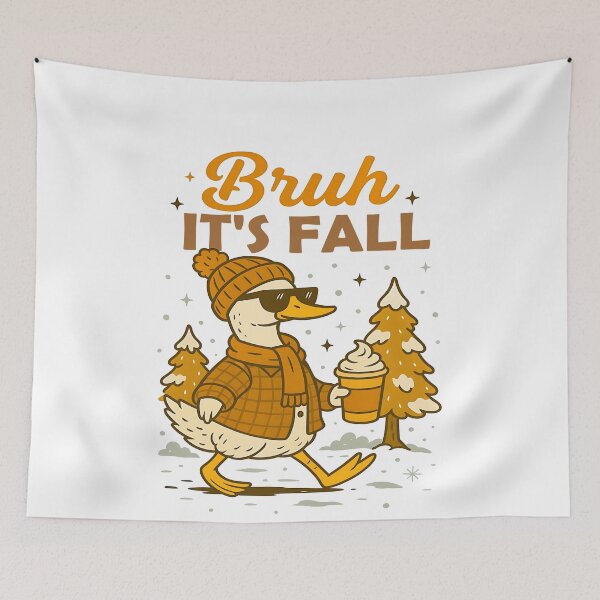 Item preview, Bruh Its Fall – Funny Goose Halloween Bruh It’s Fall Goose Fall Pumpkin Spice Autumn designed and sold by BornBorn.