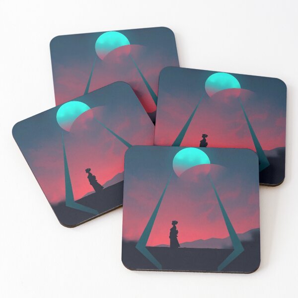 Item preview, Geisha silhouette in abstract landscape designed and sold by AD-Digital-Art.