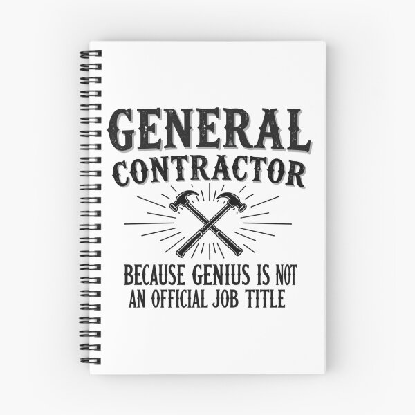 Item preview, General Contractor – Vintage Typography for Builders & DIY Lovers designed and sold by GRITMOOD.