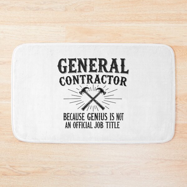 Item preview, General Contractor – Vintage Typography for Builders & DIY Lovers designed and sold by GRITMOOD.