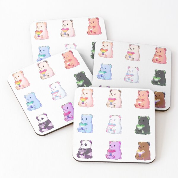 Item preview, Pride Heart Bears Set designed and sold by franzieart.