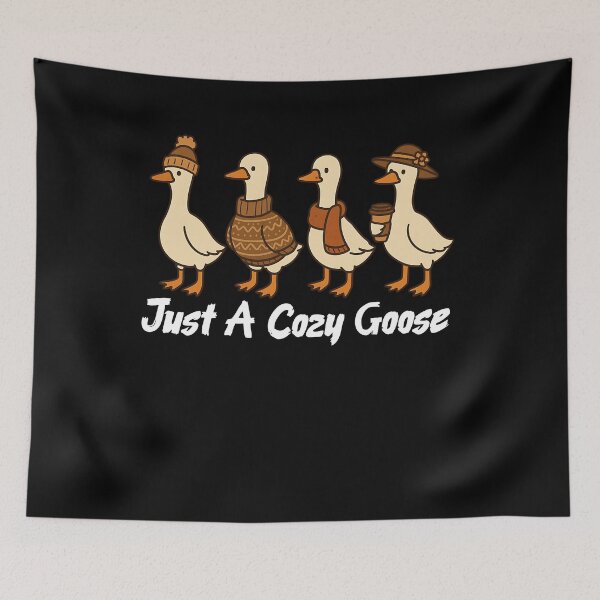 Item preview, Just A Cozy Goose Halloween Funny Goose Lovers Fall  thanksgiving & Halloween designed and sold by BornBorn.