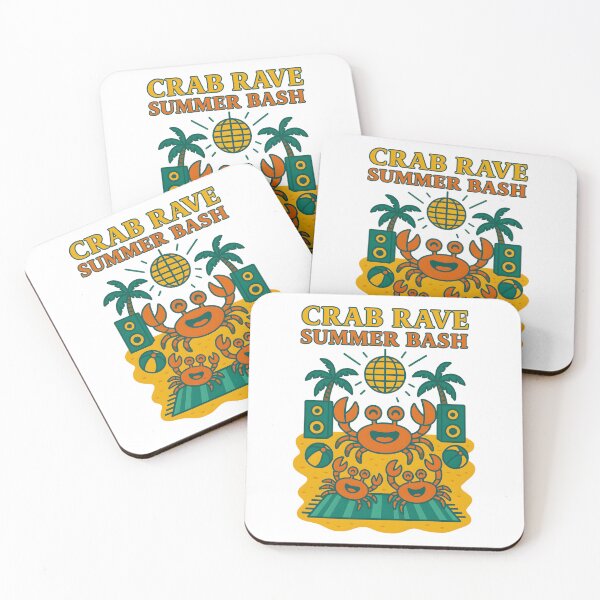 Item preview, Crab Rave Summer Bash – Get Shell Shocking designed and sold by inkNext.