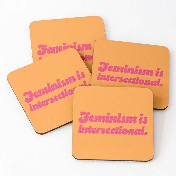 Item preview, Feminism Is Intersectional - Hibiscus designed and sold by sillyjess.