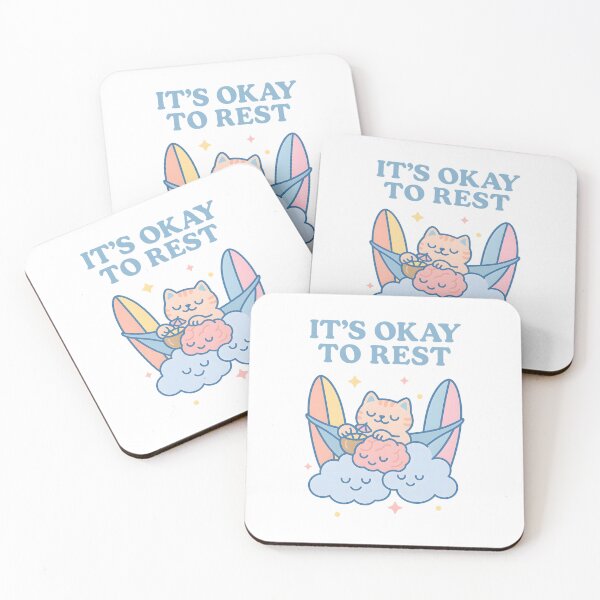 Item preview, It’s Okay to Rest – Dreamy Brain Break designed and sold by inkNext.