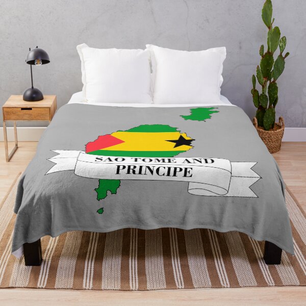 Item preview, Map of the flag of Sao Tome and Principe designed and sold by visual adventures.