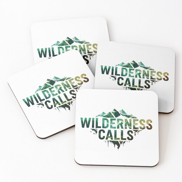 Item preview, Wilderness Calls, Nature, Forest, Mountain, Adventure  designed and sold by QuirkySpark.