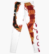 QAnon Storm The Great Awakening WWG1WGA by Scralandore Leggings