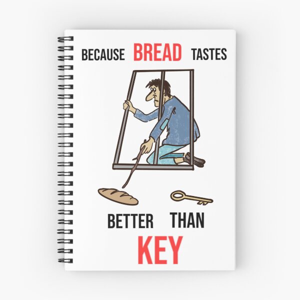 Item preview, Because bread tastes better than key meme designed and sold by PestoPastagifts.