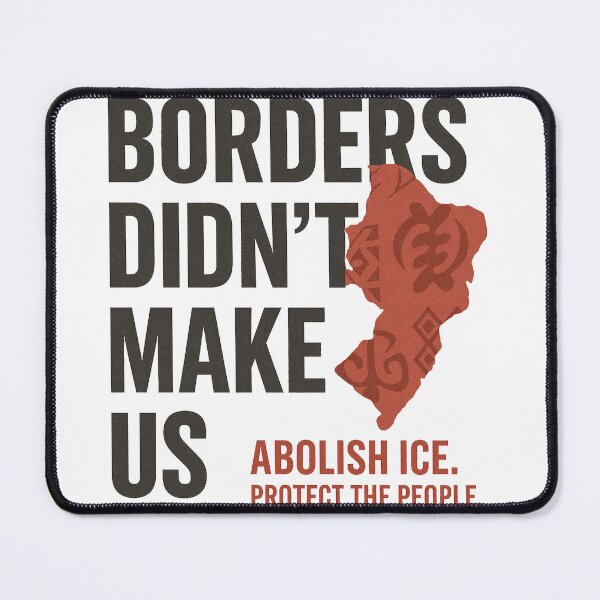 Item preview, Borders Didn’t Make Us – Abolish ICE Afro-Diaspora Print designed and sold by The Melanic.
